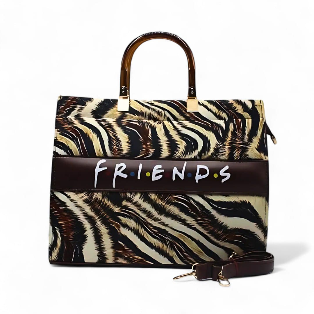 Friends Printed Brown